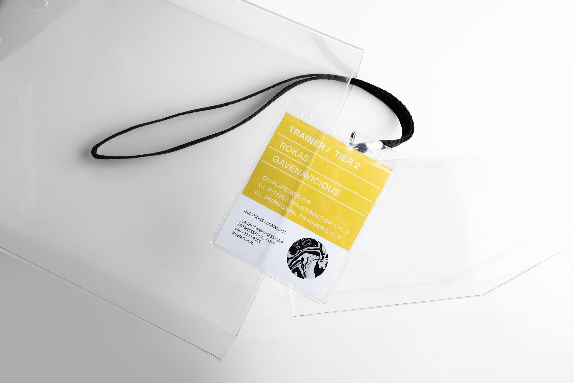 کارت رابط کاربری مربی تناسب اندام